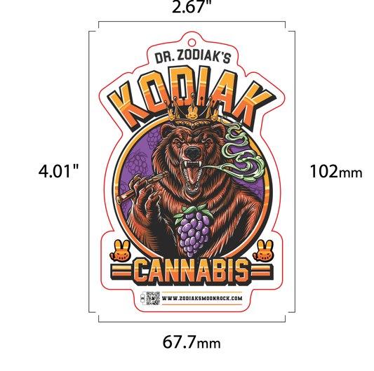 Kodiak - Air Fresheners By Dr. Zodiak's Moonrock - Grape