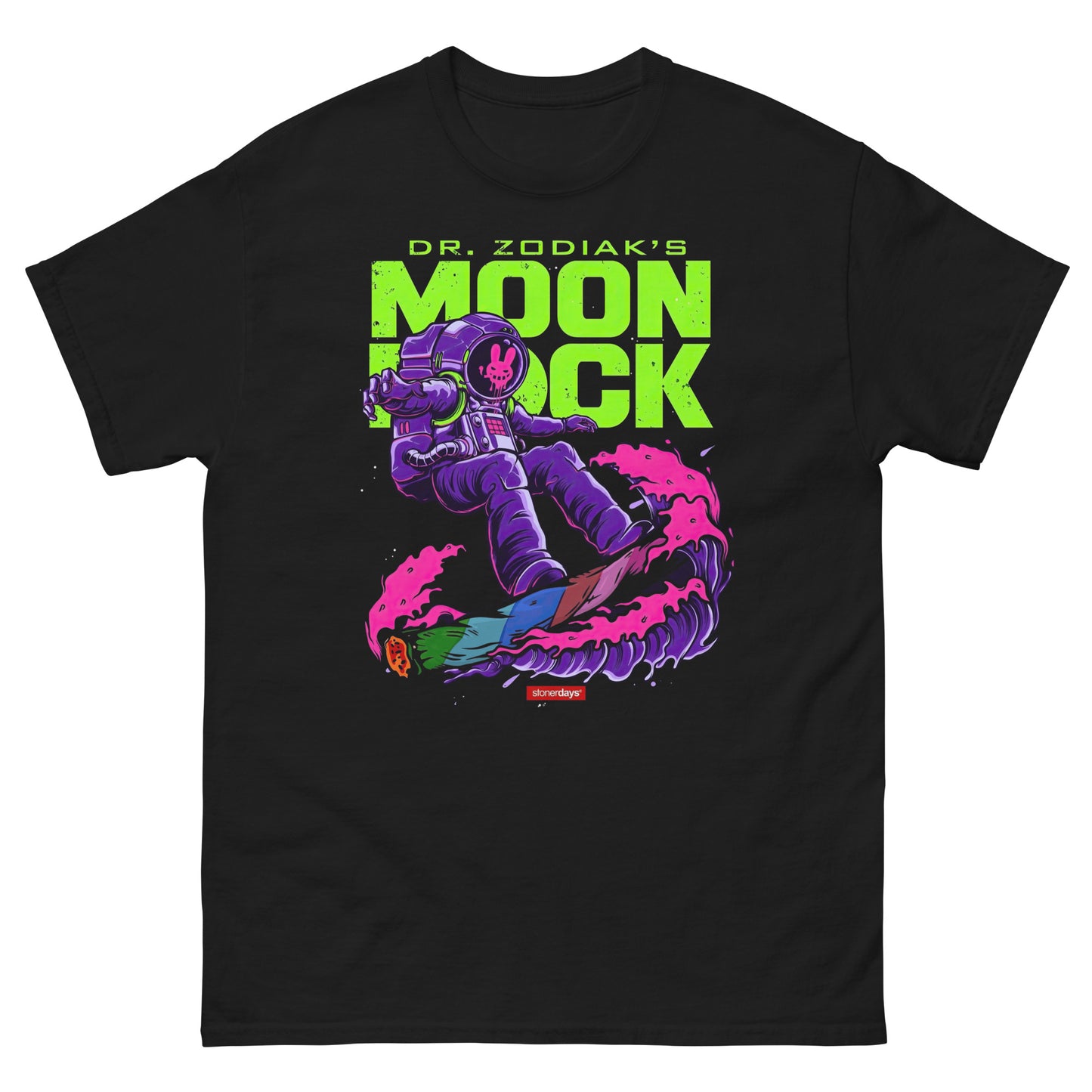 Space Surf Tee by Dr. Zodiak's Moonrock