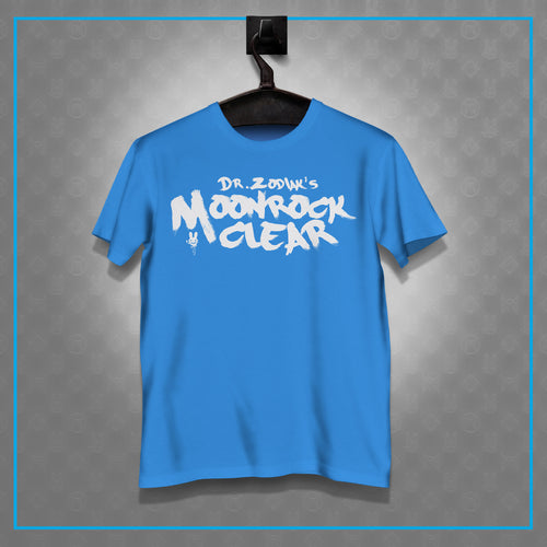 Dr. Zodiak's Moonrock Clear Shirt - Blue & White