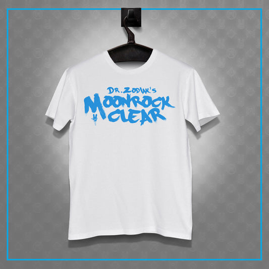 Dr. Zodiak's Moonrock Clear Shirt - White & Blue