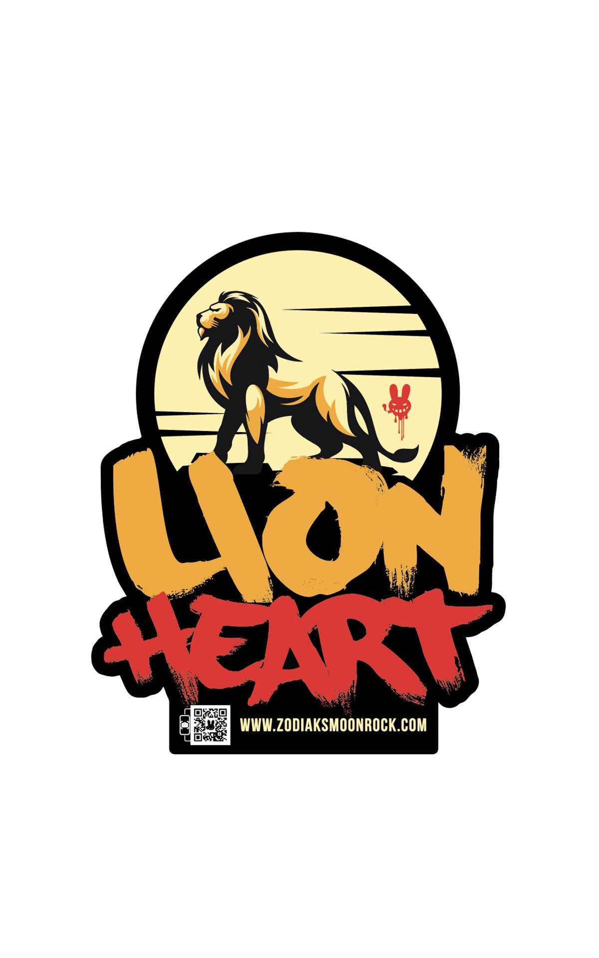 Dr.Zodiak's Moonrock Lion Heart Battery - Red -