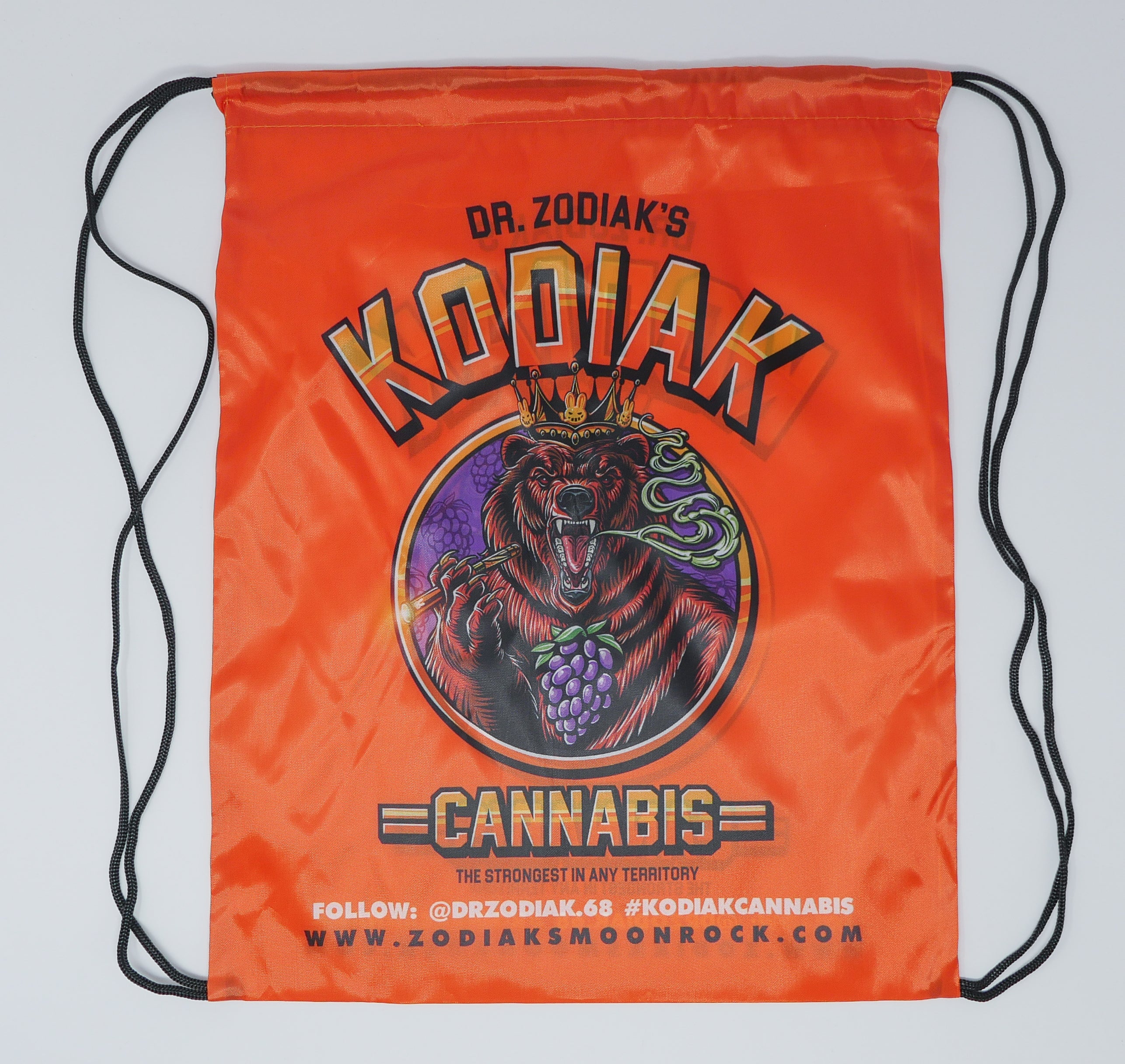 Dr. Zodiak's Moonrock - Kodiak - All Over Print Drawstring Bag