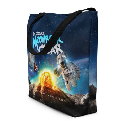 Dr. Zodiak's Moonrock - Space -  All Over Print Tote Bag w/ Pocket