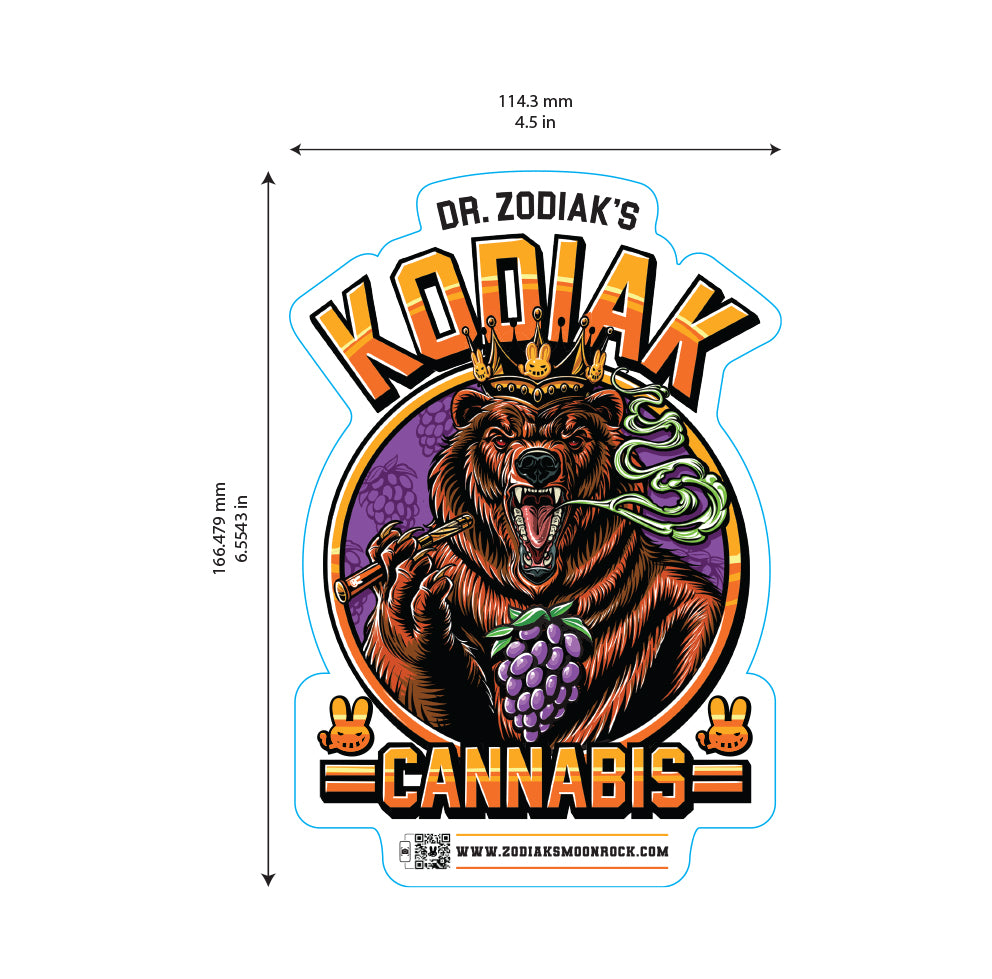Dr. Zodiak's Moonrock - Kodiak Sticker