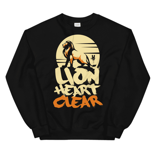 Lion Heart Clear -UnisexSweatshirt